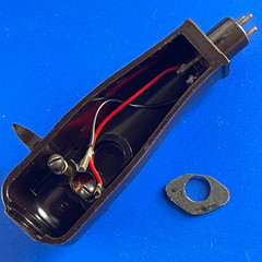 Garrard 3 pin Headshell for RC88, RC98, RC88/4, RC98/4, RC121D, RC121/4D,Model T