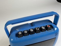 PANASONIC VINTAGE RARE Blue 1970 1980 CASSETTE TAPE RECORDER TAKE N TAPE RQ-711S