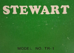 Vintage Stewart – TR-1 – AM FM Portable Radio – Tested – Complete in Retail Box
