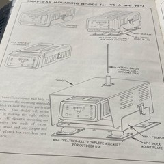 General Radiotelephone Company Vintage Control Box Transceiver model VS-6
