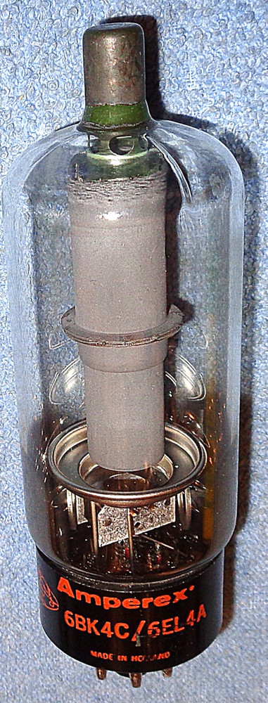 1 Amperexs 6BK4C 6EL4A Vacuum Tube – Vintage High-Voltage Triode HOLLAND