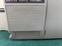 Vintage Hitachi TRK-9900 Boombox