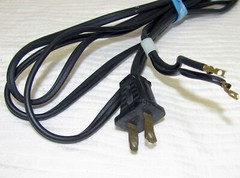 Original AC Power Cable Cord for Dual CS-1264 Stereo Turntable ~ Parts