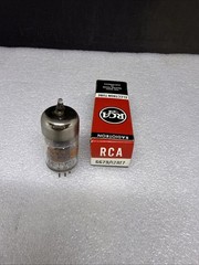 RCA Electronic Tube #6679 / 12AT7 Vacuum Tube NIB