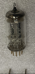 RARE GOLD PIN NOS TELEFUNKEN 6201 TUBE SIM TO ECC801s WEST GERMANY Audio valve