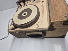 WORKING Audiotronics 4-Speed RPM Record Player 300T Classroom Tutorette Vintage