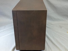 VINTAGE GENERAL ELECTRIC DUAL SPEAKER AM/FM Tube RADIO MODEL T1243B TESTED WORKS