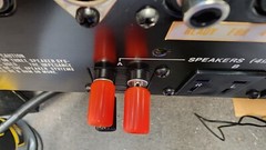 Pioneer SX-727 SX-828 QX-4000 Replacement Speaker Terminal Banana Plugs Upgrade