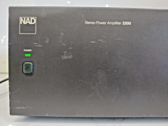 Vintage NAD 2200 Power Envelope Stereo Amplifier 1980s 100W Repair Restoration