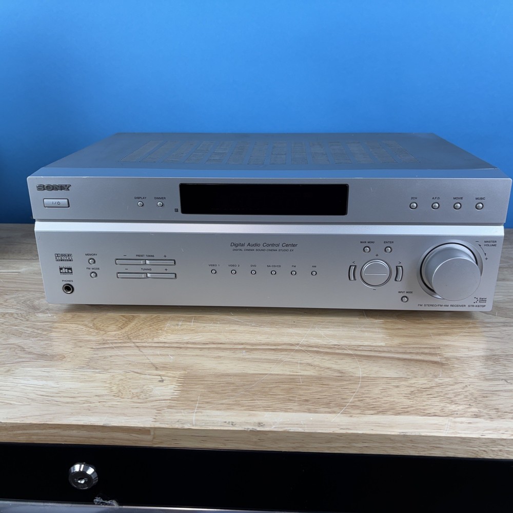Sony STR-K670P 5.1 Receiver Tested/Working