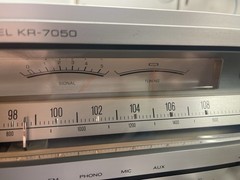 Kenwood KR-7050 High Speed DC Stereo Receiver – Clean – Works – Near Perfect!