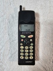 VTG Audiovox MVX-480 Analog Cell Phone w/ Charger Battery Works – No Service