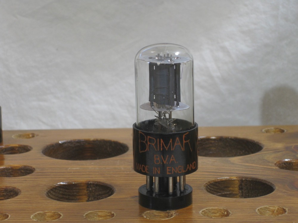 Brimar 6SN7GT one electronic tube