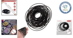 Mix Pack of 50 Rubber Square Belts for Cassette Recorder Maintenance 40-135MM