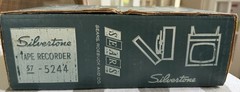 Vintage Silvertone 5244 Battery Operated Reel to Reel Tape Recorder w/ Box Power
