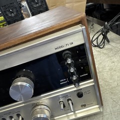 1970s Luxman BIC LUX 71/2R Receiver monster Stereo Audiophile w/ Wood Cabinet