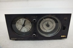 Panasonic National Analog Audio Timer TE64 100V 60Hz Black (Working Condition)