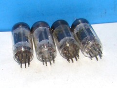 type 6C4 Philco 4 radio audio amplifier vintage vacuum tubes valve tested EZ90