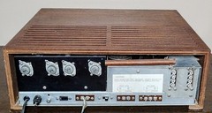 Vintage Knight KG‑964 Solid State Stereo Receiver Wood Cabinet AMFM Stereophonic