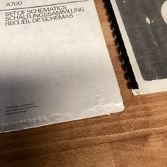 STUDER REVOX A700 – Operating Instructions & Schematics A-700 User Manual A 700