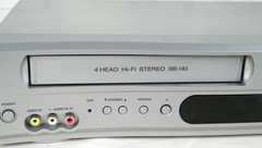 BROKSONIC VHS / DVD Player Combo 4 Head HI-FI DVCR-810 Series C Tested No Remote