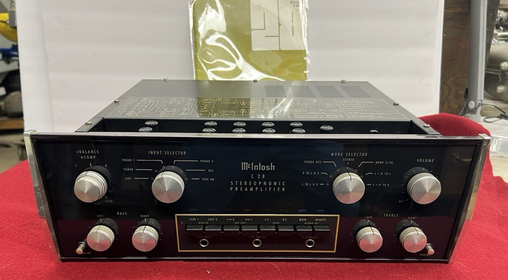 McIntosh C28 Vintage Preamplifier – Fully Functional – SERVICED –