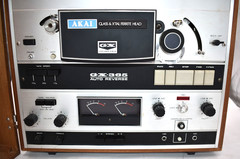 Vintage Analog Audio Akai GX-365 Reel To Reel Auto Reverse Tape Deck Japan Parts