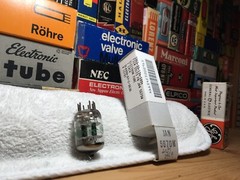 1x NOS MilitaryEdition OEBox GE USA 5670W w/ SolidDisc ~ 396a 2C51 6CC42 6N3