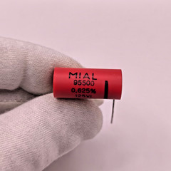 Mial 95nF 95500pF 125V vintage audio capacitor NOS polystyrene, great sound