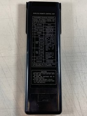 Parts Repair Only Mitsubishi HS-U50 VCR w/ OEM Remote Control Box VHS Player