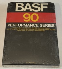 Vintage BASF Blank 8-Track Tapes 90 min Performance Series New And Sealed