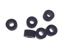 for Tape Drive Cassette Deck Audio 13*7*6.5mm Pinch Roller TIRE Rubber Ring,5PCS