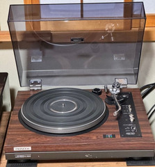 Pioneer PL-1200 Turntable DirectDrive DCServo SArm RosewoodCabinet Fully Works
