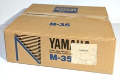 🔥【PRO SERVICED】MINTY in BOX Yamaha M-35 2/4-Ch 80W Power Amp!💥GUARANTY