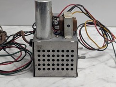 Vintage Tube Audio Amplifier Chassis Project 4-Knob Amp Untested Parts/Repair