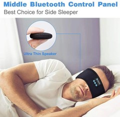 Headband Music Call Black Comfort Relief Support Wellness