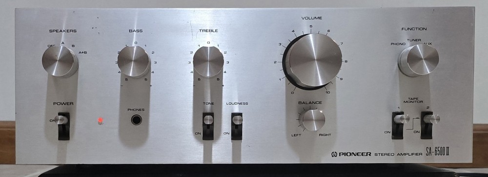 Pioneer SA-6500 II Integrated Stereo Amplifier Excellent Working Condition