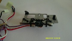 Teac A-105 Cassette Deck Plug-In Head Assembly with Pinch Roller