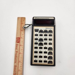 Vintage National Semiconductor Mathematician Calculator 4510 Red LED Working