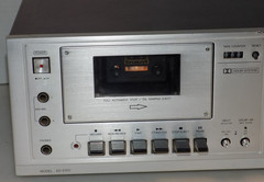 VINTAGE- AIWA AD-6300 SOLID STATE STEREO CASSETTE DECK RECORDER DOLBY JAPAN