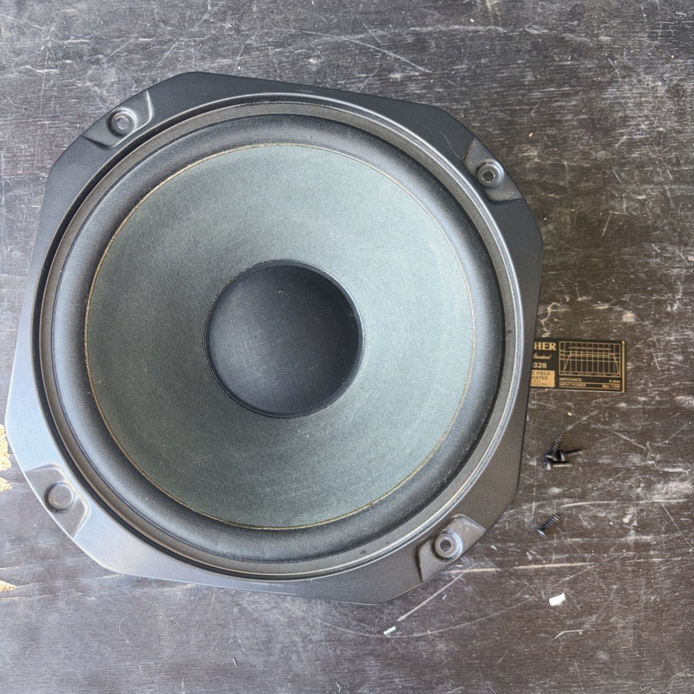 Ceramic 12″ Speaker Woofer Driver Fisher (STV 9328) 70 Watt 8 Ohm Foster 9338