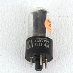 RCA 5Y3GT Black Plate Vacuum Tube TV-7 Tested Strong 58/52 Date Code 58-22