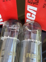 Pair RCA by Matsushita EL34 6CA7 Tubes & Boxes GT Britain Hickok TV7 Tested