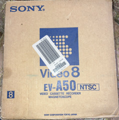 SONY VIDEO 8 EVA50 NTSC CASSETTE RECORDER G2U