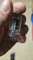 NOS NIB Telefunken ECC83/12AX7 Long Ribbed Plate Diamond Bottom Strong