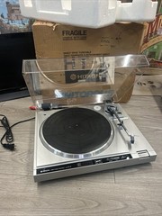 Vintage Hitachi HT-2 Direct Drive Turntable GRADO Cartridge Stylus Original Box