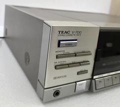 TEAC Model V-700 3-Head Dolby B/C Stereo Cassette Tape Deck Vintage See Video!