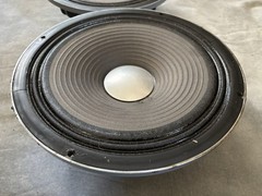 Pair of JBL D123 12” Signature Speakers 16 Ohm James B. Lansing for Repair