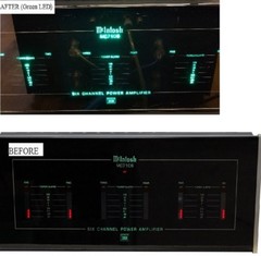 McIntosh MC7106 Lamps Kit LED Bulbs Lights replacement with INSTRUCTIONS