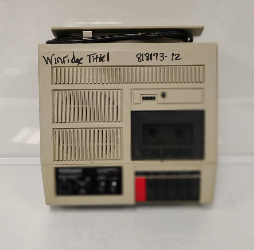 Califone 5262AV Classroom Cassette Player Recorder – SEE DESCRIPTION